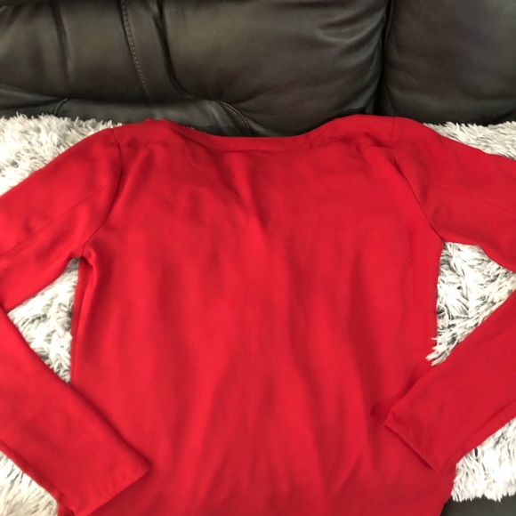 NWT Candies Long Sleeve Button Down Blouse - Picture 6 of 6